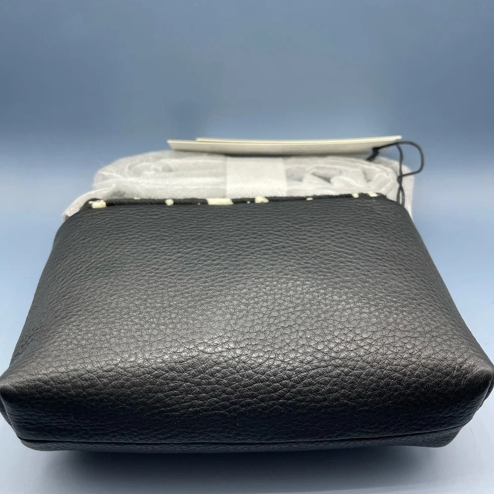 AIMEE Kestenberg Novelty Preston Leather Mini Crossbody Bag, Static Haircalf NWT - Picture 10 of 15